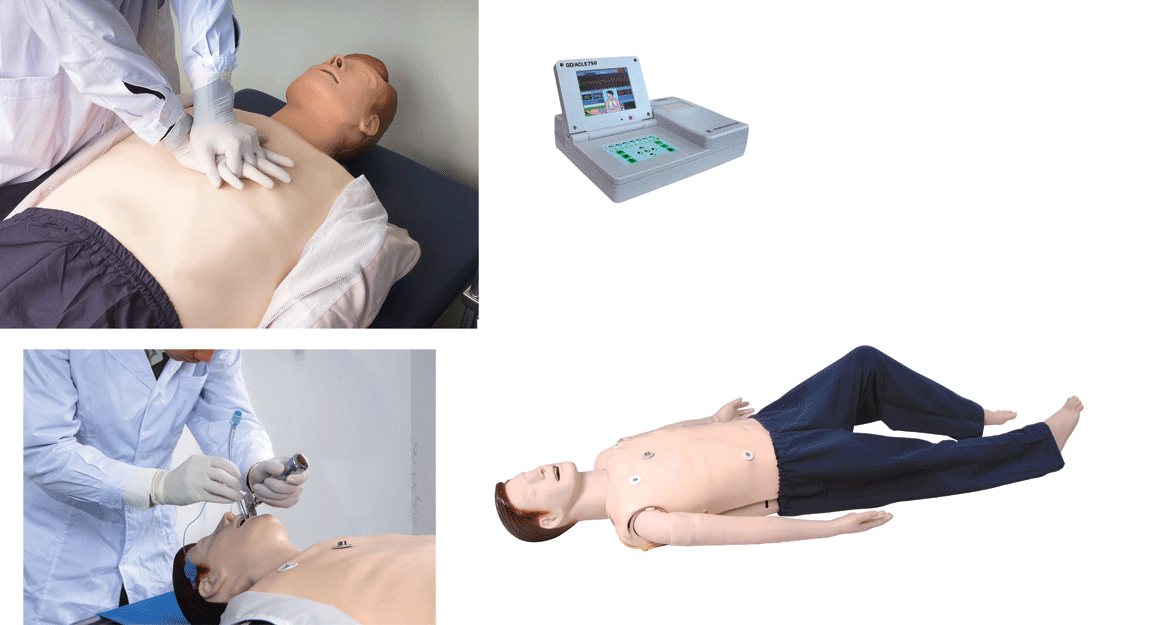 GD/ALS750+ 高級多功能急救訓練模擬人(CPR,氣管插管,除顫起搏四合一功能) GD/ALS750+ 高級多功能急救訓練模擬人(CPR,氣管插管,除顫起搏四合一功能)